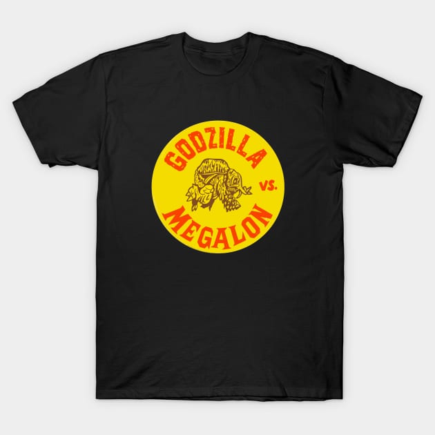 Godzilla vs. Megalon 70s promo T-Shirt by Pop Fan Shop